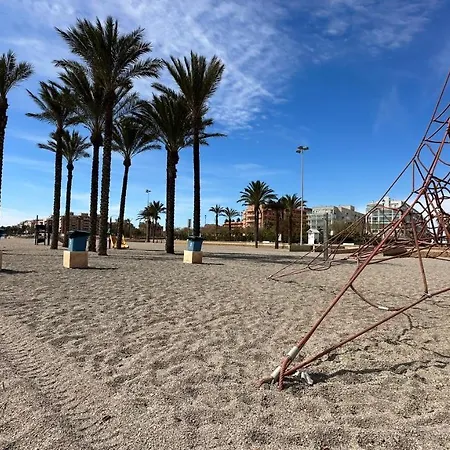 Apartamento Atico Parque Salinas Beachfront Roquetas de Mar